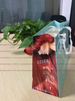 Art Paper Bag with Logo Print Glossy Lamination for Clothing/Gift/Shoes/Jewelry/Festival