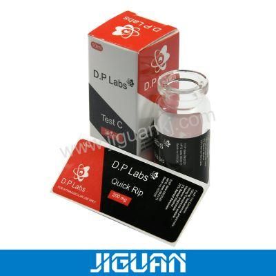 10ml Vial Full Set Label and Boxes Glass Vials with Aluminium Cap