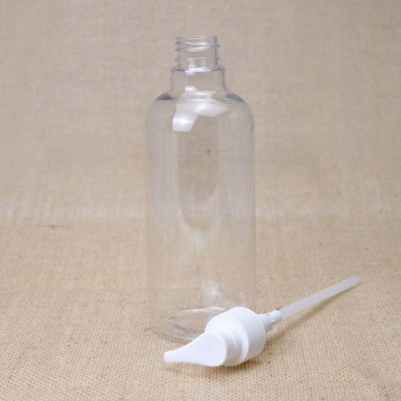 16oz 500ml Pet Clear Clean Alcohol Gel Hand Sanitizer Bottle with Pump Ready Stock