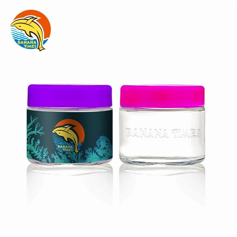 Plastic Wide Mouth Jar for Coffee Bean Packaging Perfume Bottle