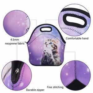 Insulated Handbag Neoprene Lunch Bag Tote