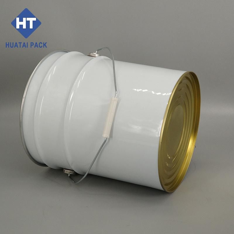 10L Flower Lid Metal Pail for Paint/Chemcial/Solvent