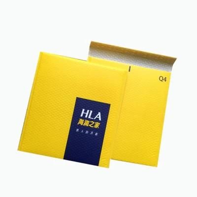 Customized Printed Poly Air Bubble Mailer Bag / Padded Plastic Mailing Bags / Shock Resistant Packaging Bubble Padded Envelope
