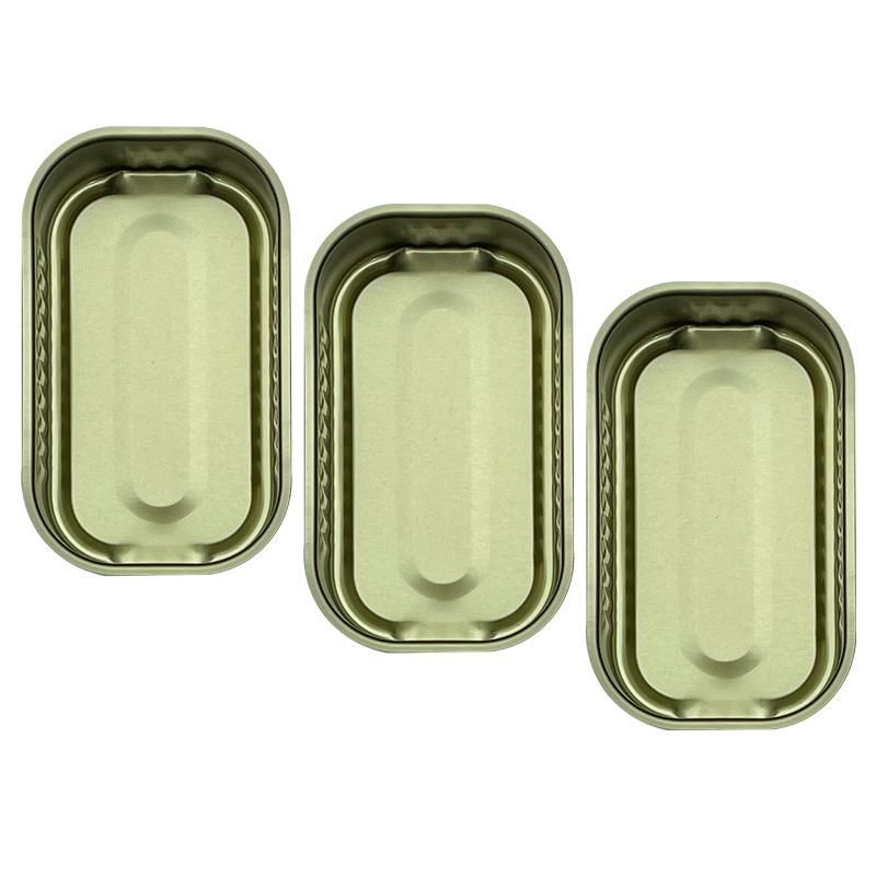 311# Empty Customized Printed Sardine Fish 1/4 Club Can for Fish Canning