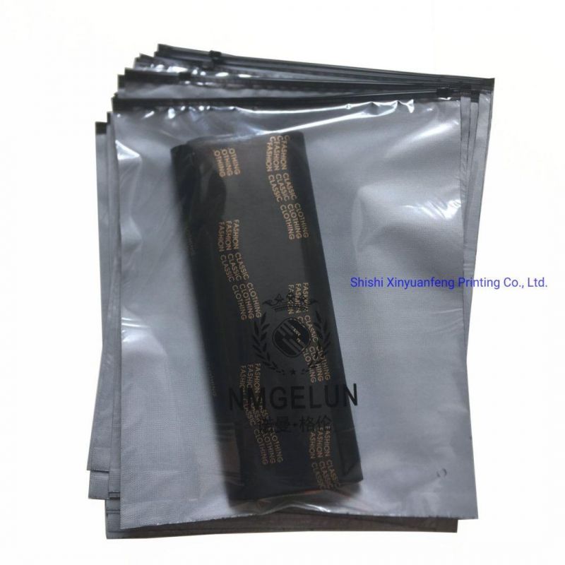 OEM Zipper Bag for Garment Packaging Bag CPE Poly Bag