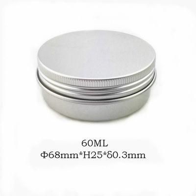 60ml Natural Aluminum Jar