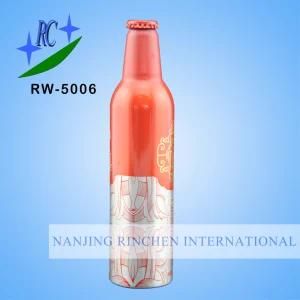 Orange Water Beer Bottle