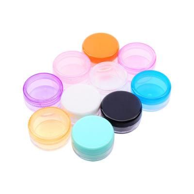 2g Cosmetic Jar for Cream Gold Powder Eye Shadow Eye Cream Packaging Trial Small Sample Bottle