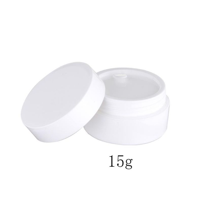 Cosmetic Empty PP Plastic Cream Jar with Any Color 10g 15g 20g 30g 50g 100g Packaging for Skin Care for Jars Plastic Bottle Manufacturers