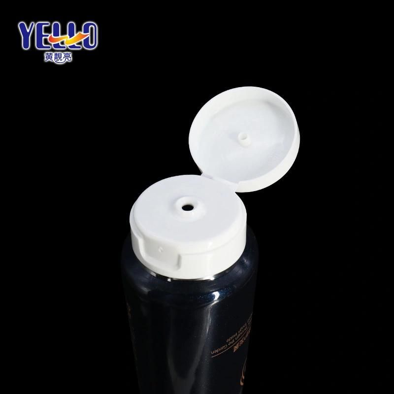 Wholesale Empty Plastic 350ml Black Shampoo Hair Cream Tube