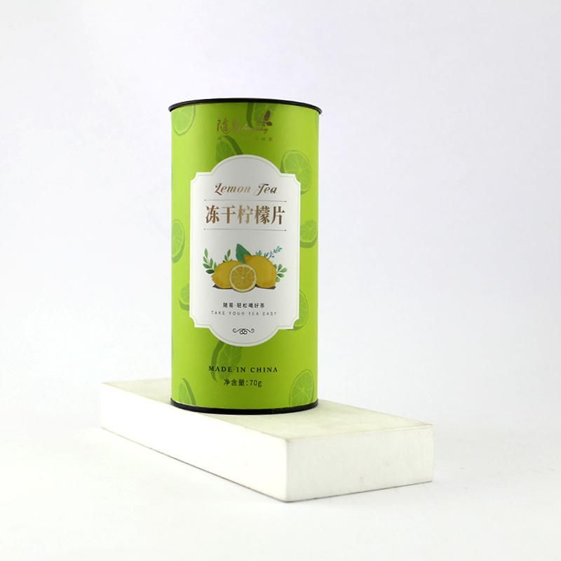 Wholesale Iron Lid 150*78 Dry Lemon Packaging Tube Box