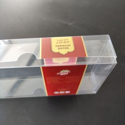 Clear Foldable Rectangle Plastic Printing Gift Boxes
