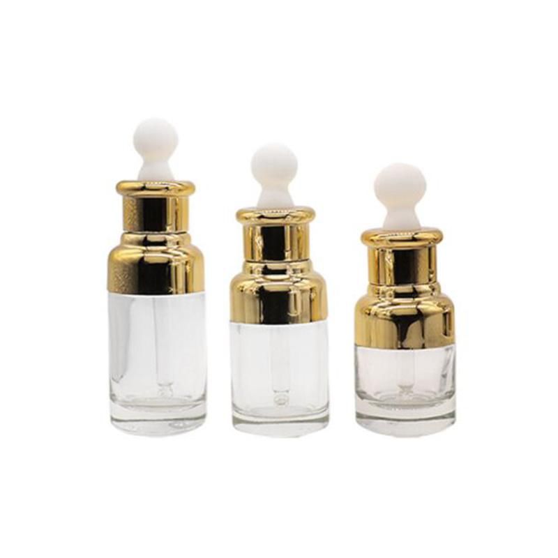 20ml 30ml 50ml Flint Empty Glass Essential Oil Dropper Bottle