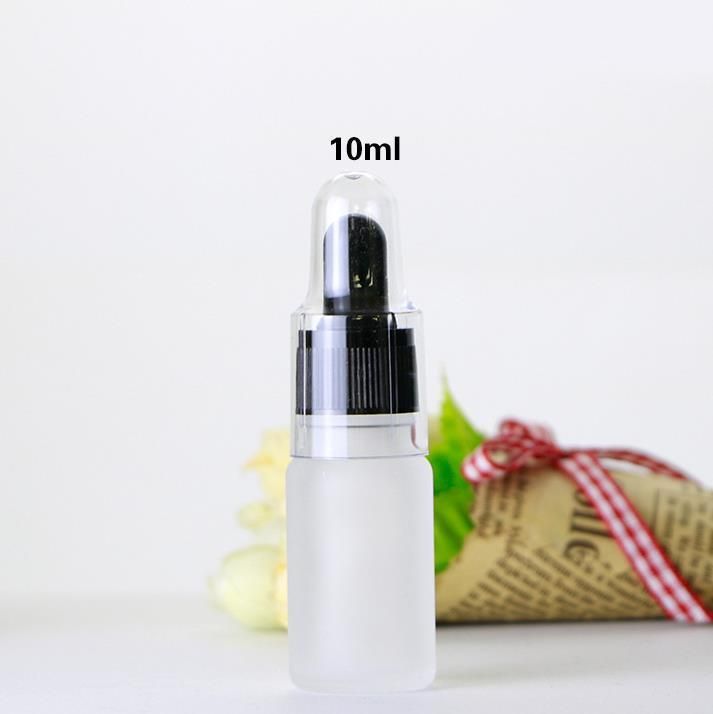 50ml 100ml Transparent Frosted Refined Oil Dropper Bottle Cosmetic Bottle Glass Bottle