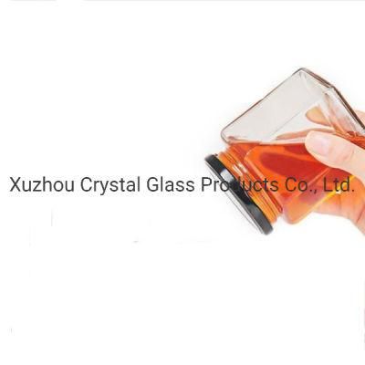 Wholesale 250ml 380ml 500ml Hexagon Food Honey Glass Jam Jars with Lids