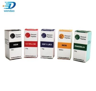 Custom Design Adhesive Laser 10ml Hologram Steroid Pharma Bottle Packaging 10ml Vial Labels and Boxes