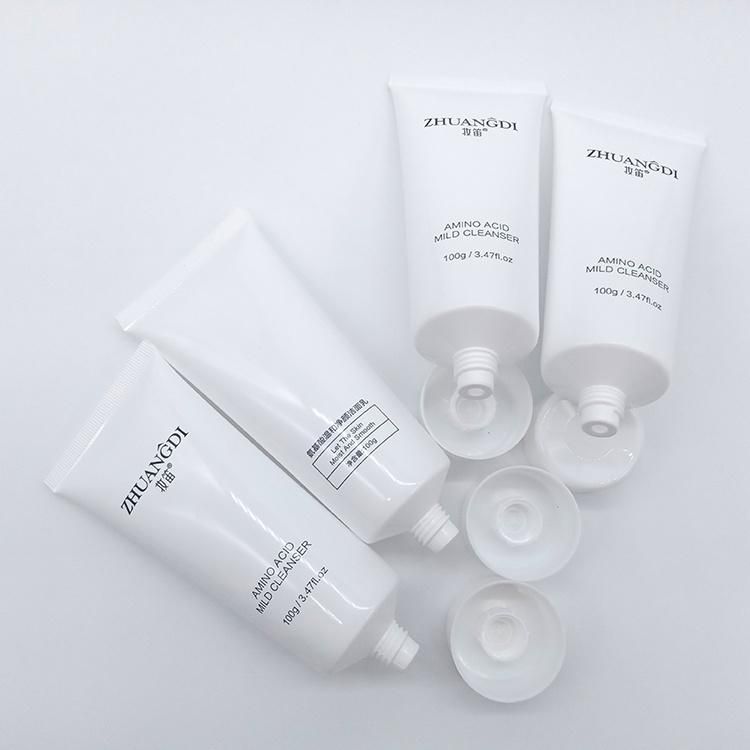 Cosmetic Empty Plastic Tubes with Flip Cover Cosmetic Packaging Tubes