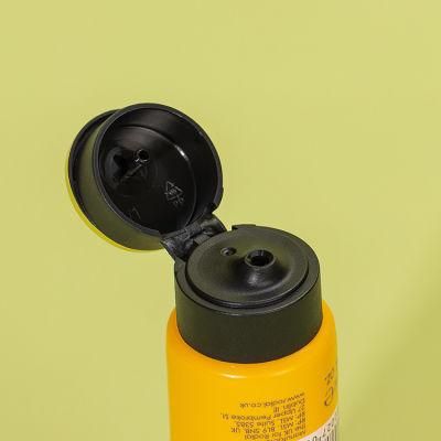 Empty Facial Cleanser Tube Orange Cosmetic Squeezable Soft Tube Manufacturer