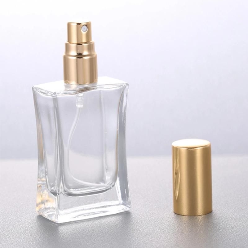 30ml 50ml Perfume Scent Glass Pump Bottle for Sale