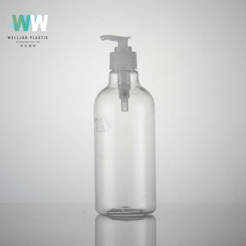 500ml Pet Round Shaped Bottle with Lotion Pump
