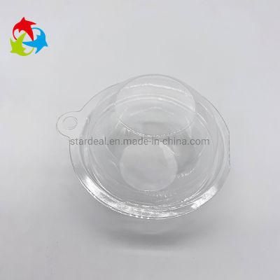 Bath Bomb Round Shape Blister Packaging Plastic Clamshell