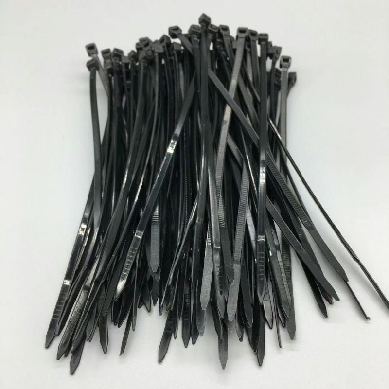 High Quality White and Black and Colorful Plastic Tie