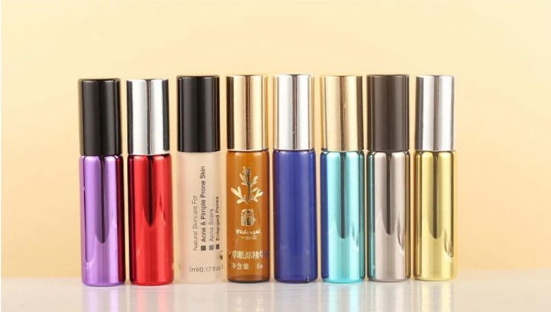 3ml 6ml 12ml 24ml 50ml Low Price Glass Roller Bottle Glass Cosmetic Packaging Roller Bottle