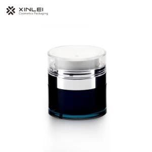 Black Cosmetic Plastic Airless Pump Bottle Cream Bottle Packaging