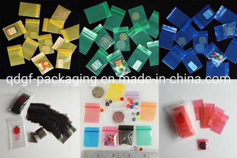 Plastic Ziplock Mini Bags/Designer Apple Mini Baggies PE Bags Factory From China.