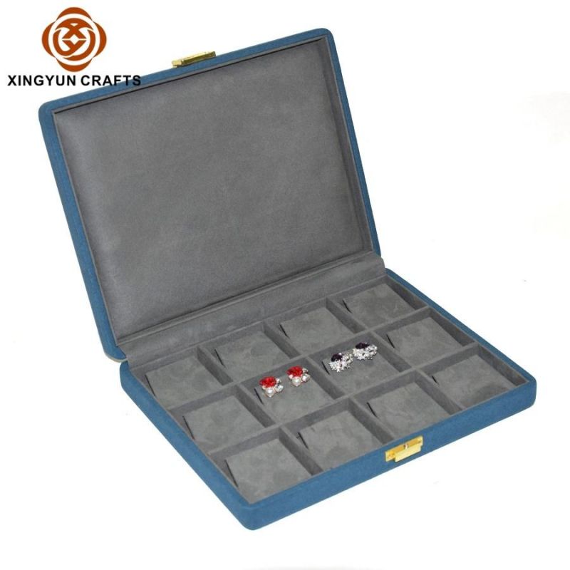 Custom High Quality Black Leather Window Bracelet Watch Packaging Box