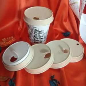 Eco Biodegradable Disposable Sugarcane Paper Cup Lid