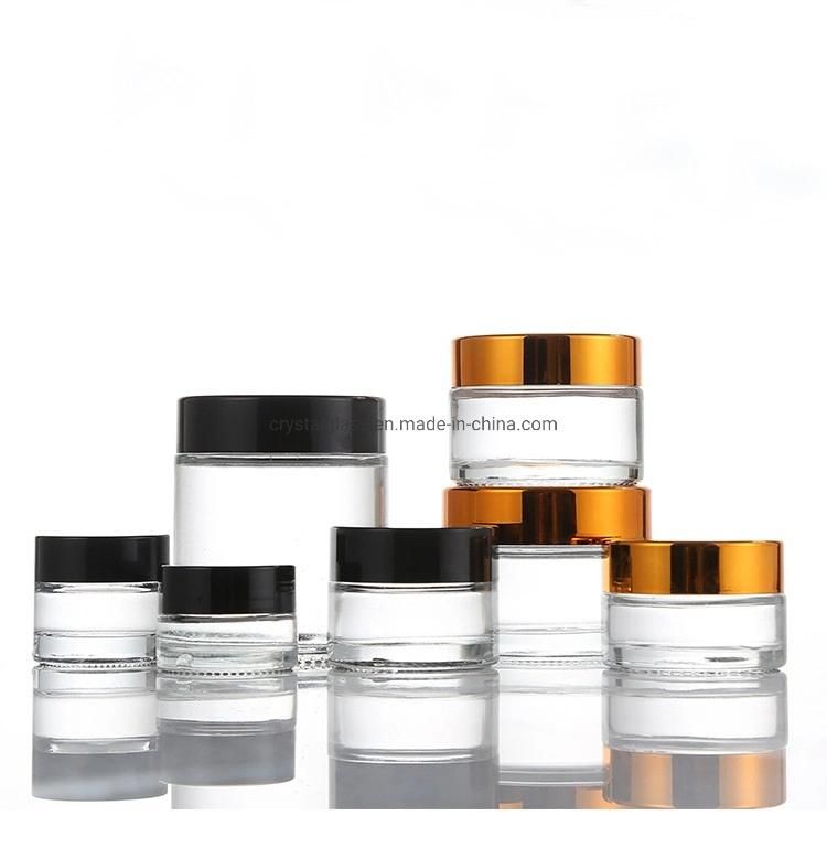 5g 10g 15g 20g 30g 50g 100g Cosmetics Packaging Bottle Face Cream Serum Skin Care Cosmetic Glass Jar