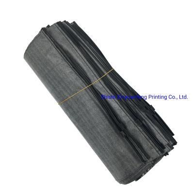 Black Pacakgaing Bag Ziplock Pacakging Bag for Clothing