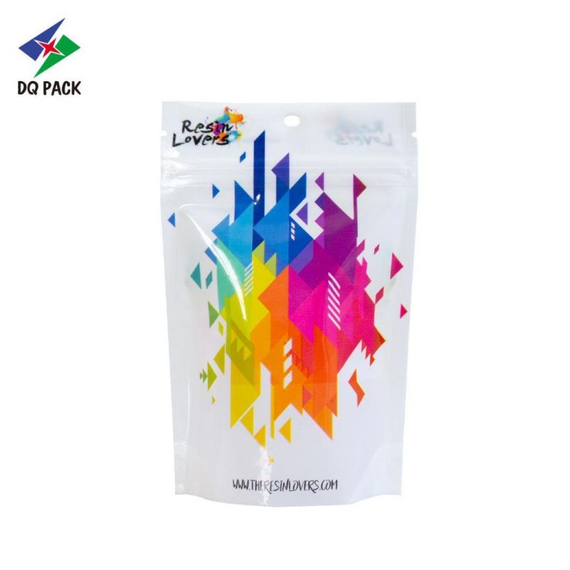 Accept Customzied Recyclable Stand up Zipper Pouch with Zipper Top
