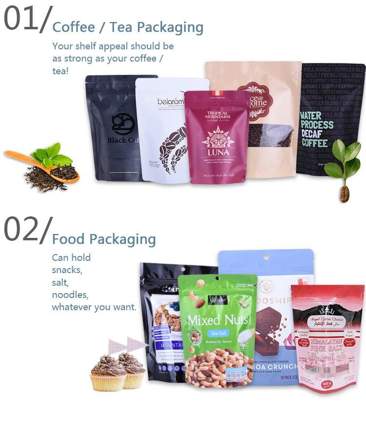 New Product Custom Materials Stand up Packaging