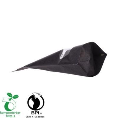 Laminated Material Clear Window 8oz Coffee Bag Supplier From China