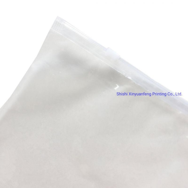 Manufacturer Custom OEM Design PE Poly Bag for Clothing Zipper Bags Packaging Bags