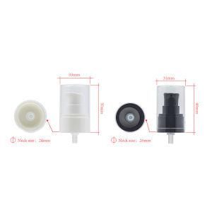 External Spring Cosmetic Packaging Hand Transparent Cap Dispenser PP Pump