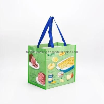 Supermarket Custom Logo Non-Woven Fabric Bag