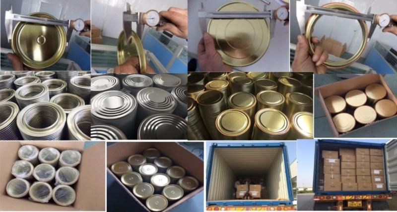 10L 20L Laminated Inside Golden White Outside Conical Pail Locking Ring Cover