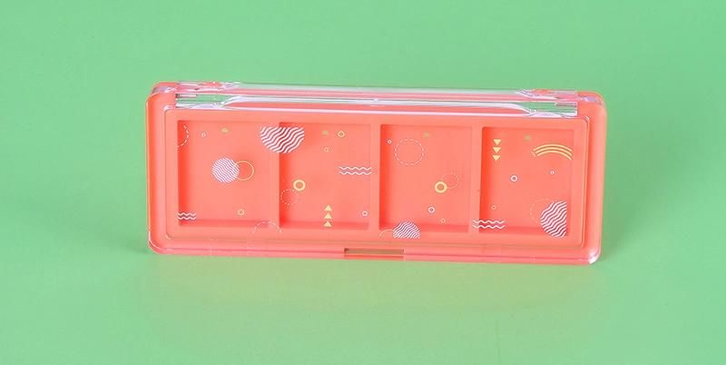 Manufacturer Mini 4 Color Eyeshadow Case Eyeshadow Container Eyeshadow Palette