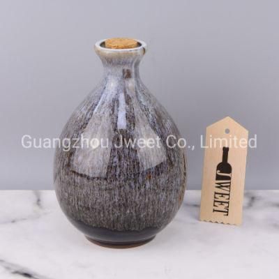 Wholesale Custom Porcelain Sake Bottle Japanese Sake Wine Bottle