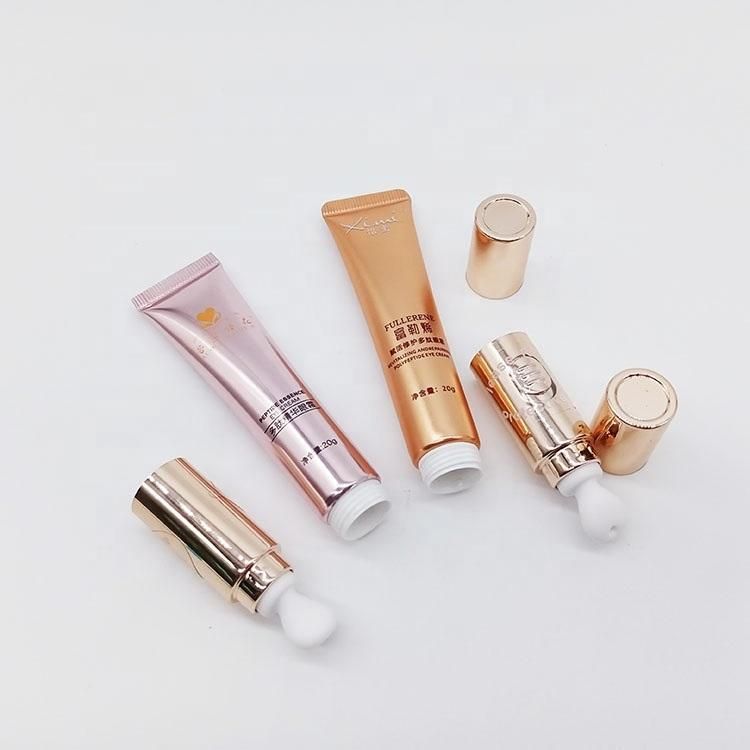 Eye Cream Tube with Electric Massage Applicator for Eyes Packaging