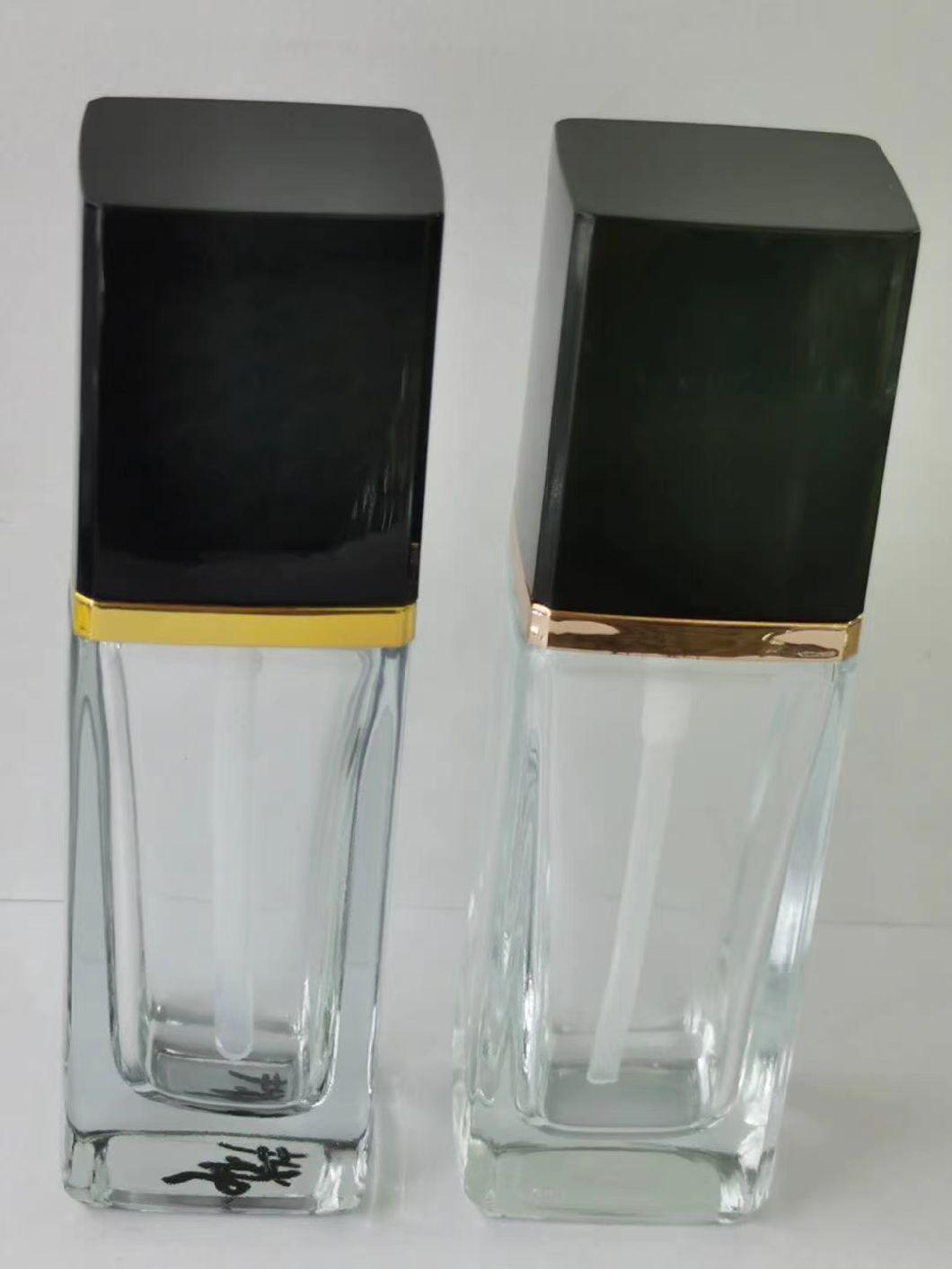 Ds015 Luxury Cosmetic Bottle Set Oz Glass Bottle Containers with Packaging Have Stock