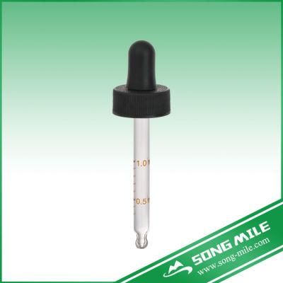 18/415 Gold Closure Glass Pipette Dropper