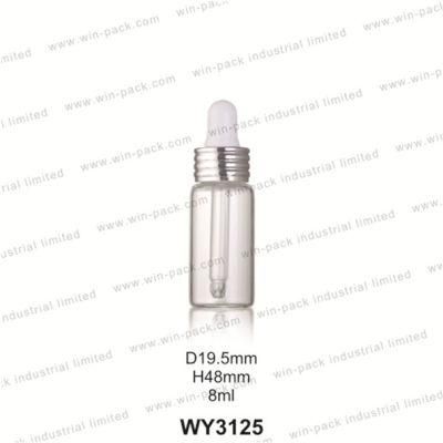30ml Essential Oil Packaging Clear and Amber Glass Dropper Bottle