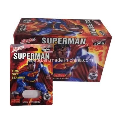 3D Effect Lenticular Card Packaging Box with Pill Bottle