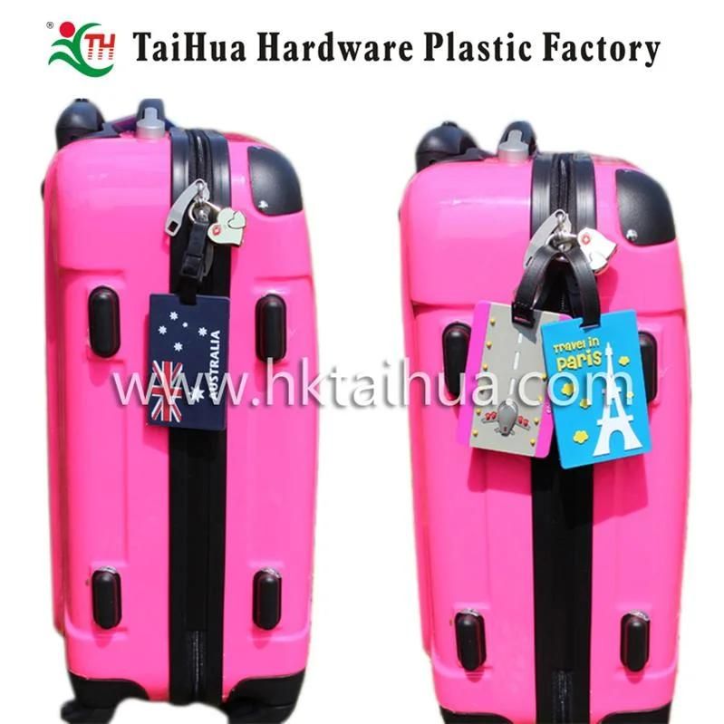 Wholesale 3D Eco Friendly PVC Luggage Tag with Thx-005