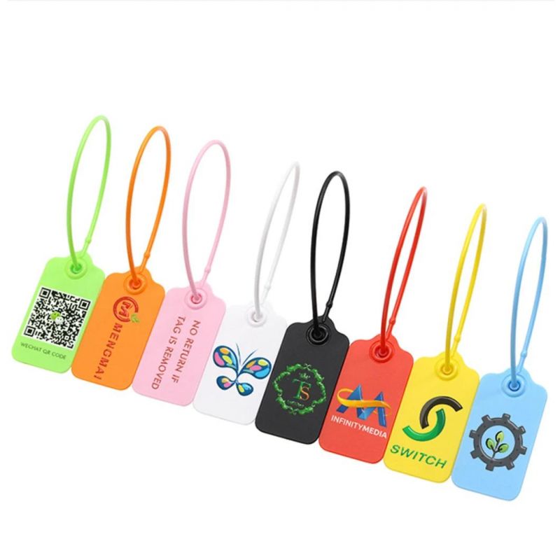 High Quality Custom Private Brand Name Logo Design Metal Eyelet Kraft Paper Hang Tags for Jeans