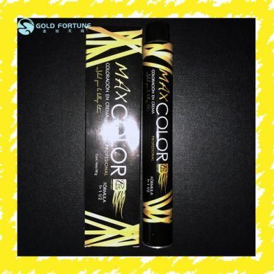 50ml 100ml 120ml Hair Color/Dyes Aluminum Collapsible Tube Packaging